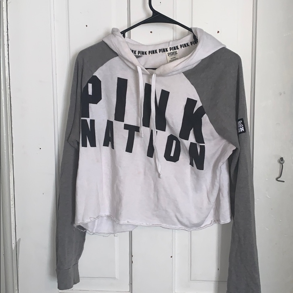 Cropped hoodie